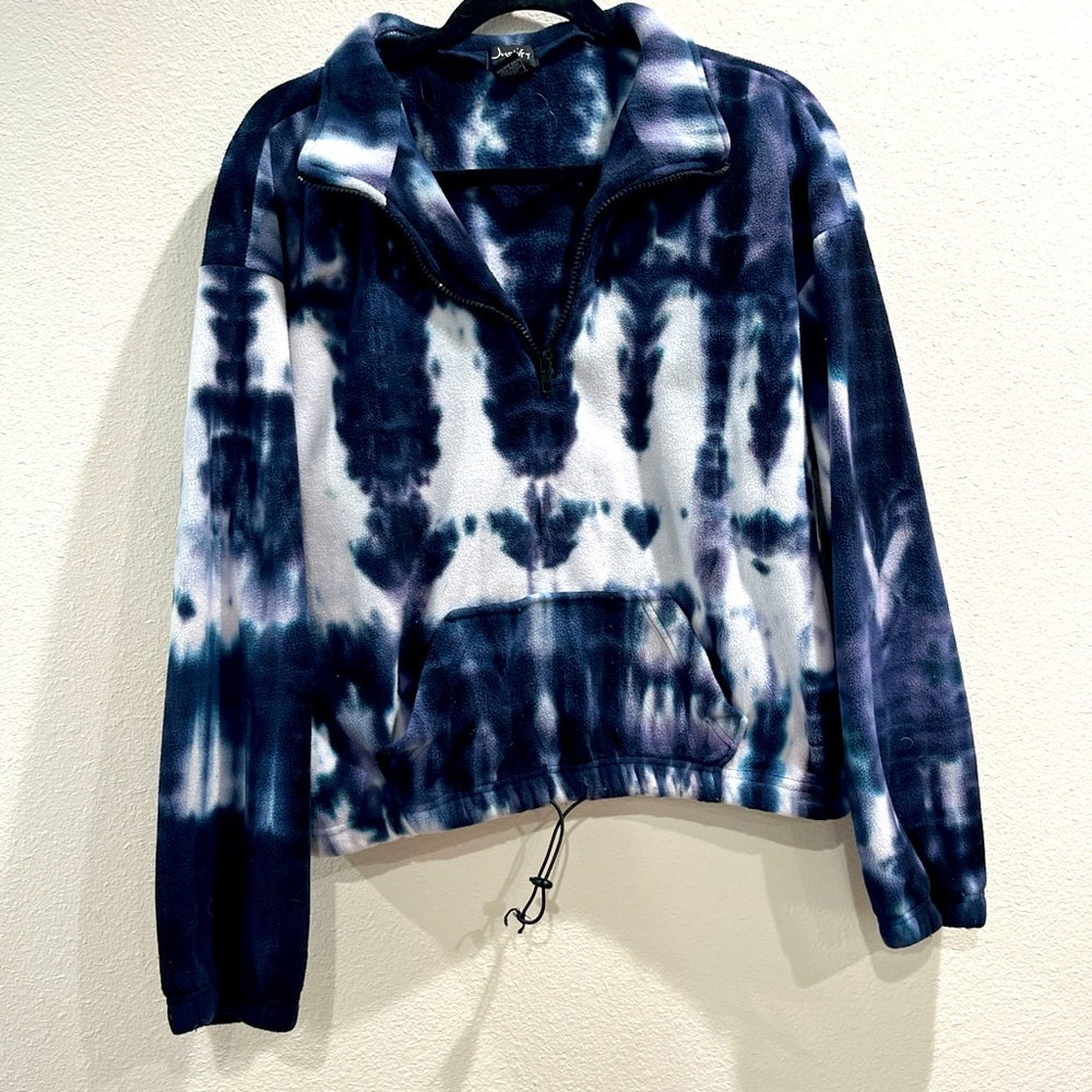 slightly cropped quarter zip